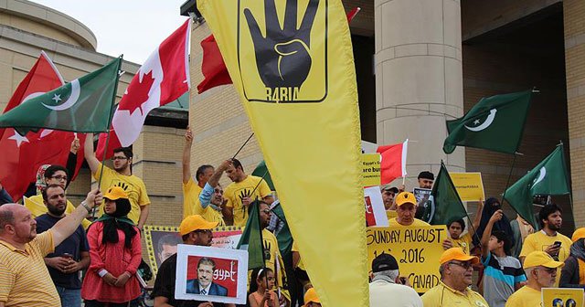 Kanada'da Rabia katliamı protesto edildi