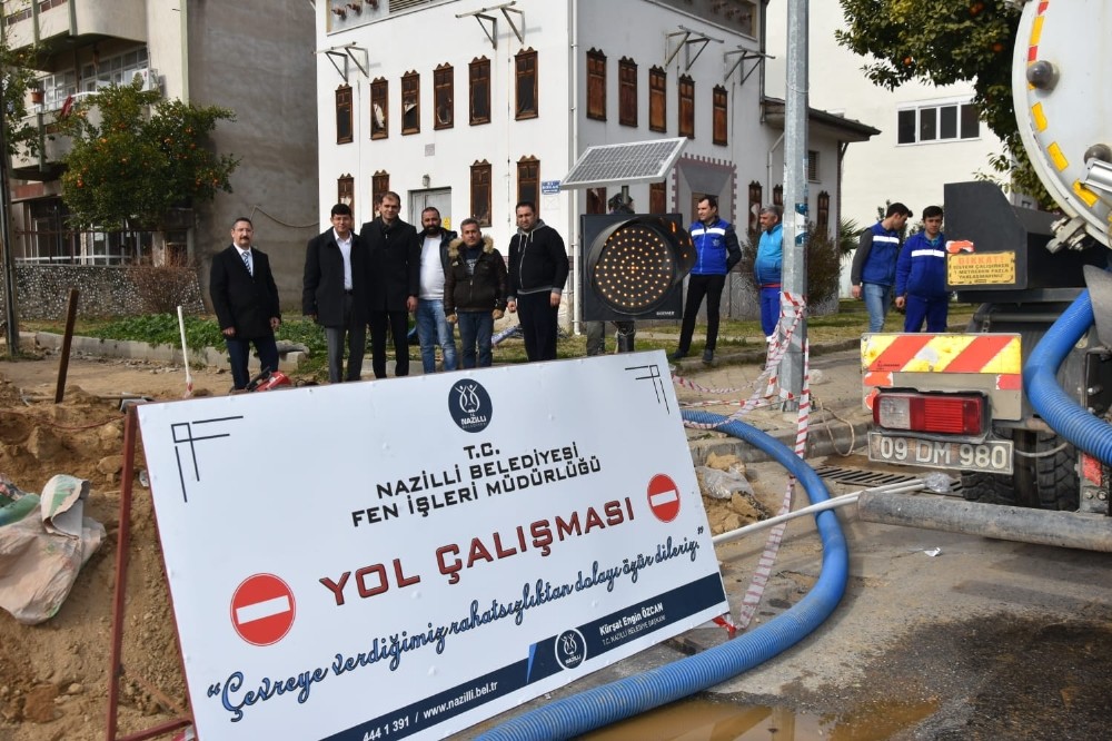 Kanal Yolu’nda ikinci etap çalışmaları başladı 