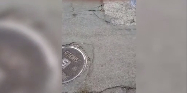 Kanalizasyon bomba gibi patladı - VIDEO