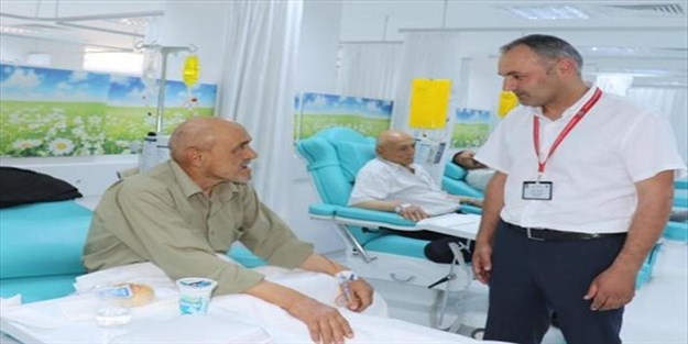 Kanser hastalarına din görevlilerinden moral ziyareti