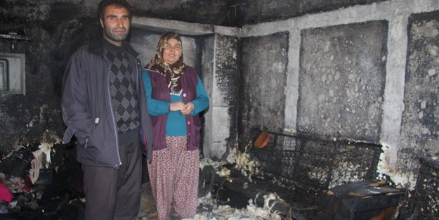 Kanser hastasının borçla aldığı ilaçları kül oldu