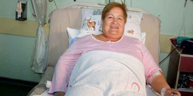 Kanser için ameliyata alındı, ceviz kabuğu çıktı!