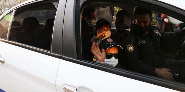 Kanser tedavisi gören çocuk bir günlüğüne polis oldu