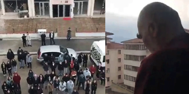 Kanser tedavisi gören öğretmeni duygulandıran ziyaret