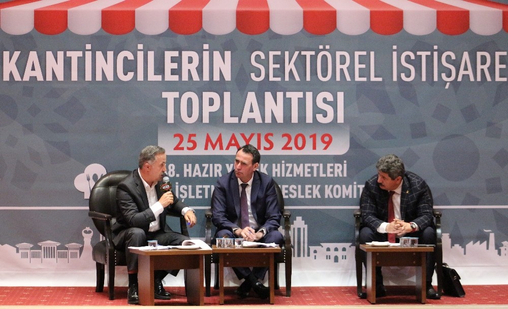 Kantin işletmecilerinin sorunları ATO’da mercek altına alındı 