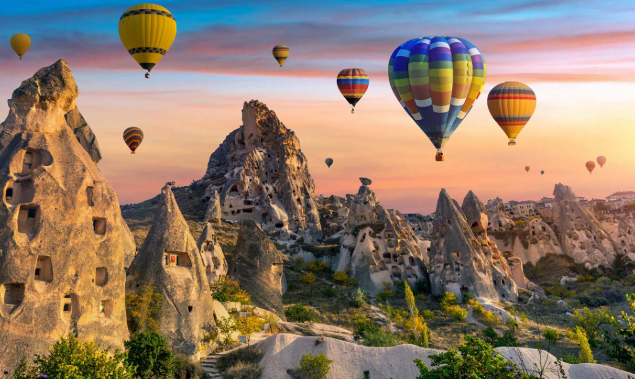 Kapadokya görsel şölene hasret kaldı