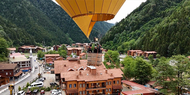 Kapadokya modeli geliyor! Uzungöl’de müthiş uygulama