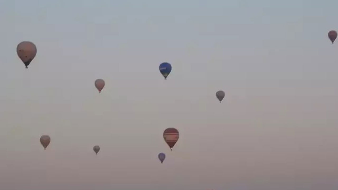 Kapadokya’da 5 ayda 271 bin turist uçtu