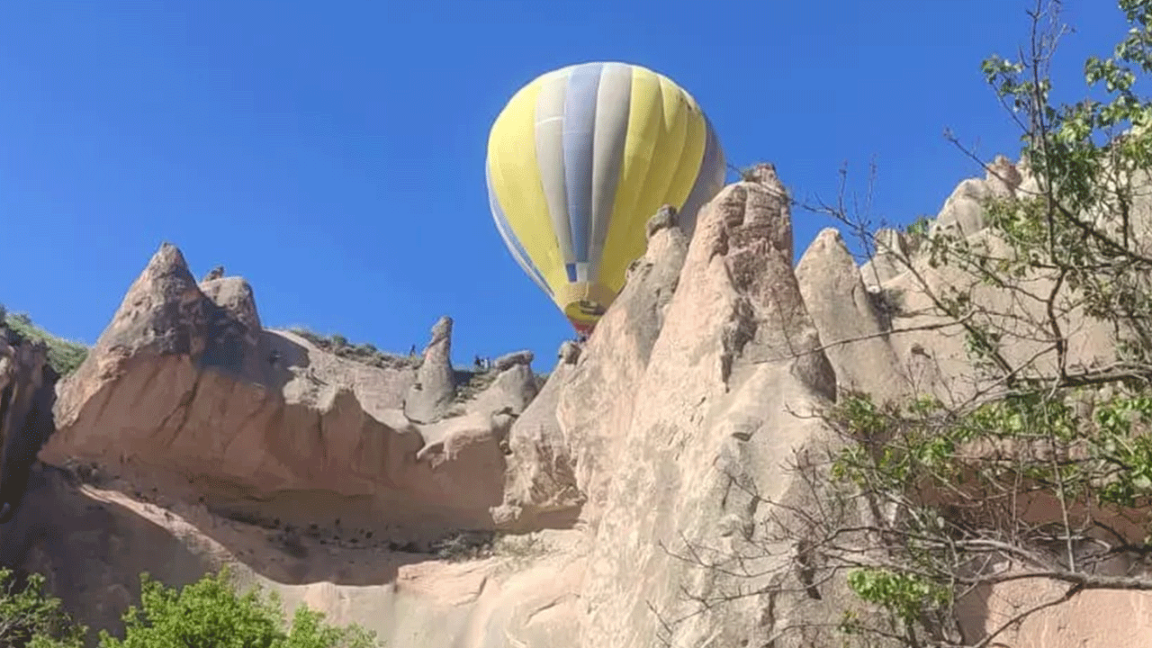 Kapadokya'da balon kazası... Valilikten açıklama geldi!