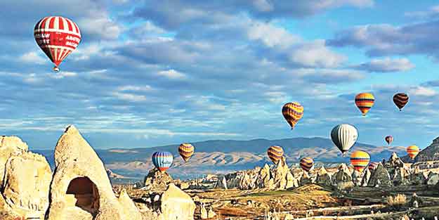Kapadokya'da balon turları iptal! Açıklama geldi