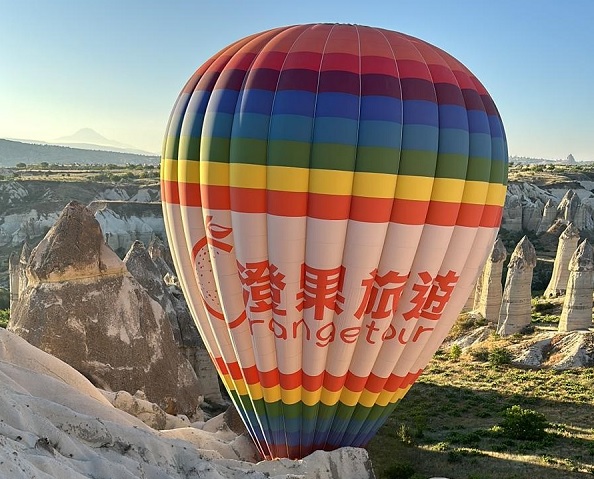 Kapadokya'da faciadan dönüldü! İniş sırasında olanlar oldu