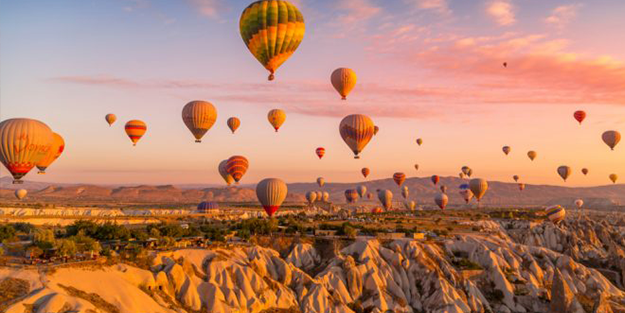 Kapadokya'da turist rekoru kırıldı