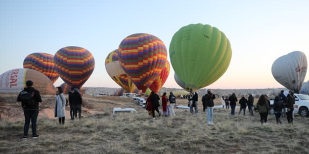 Kapadokya'ya turist akını