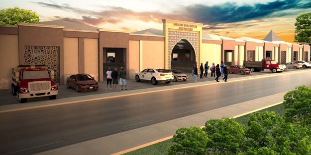 Kapalı pazar alanında sona doğru