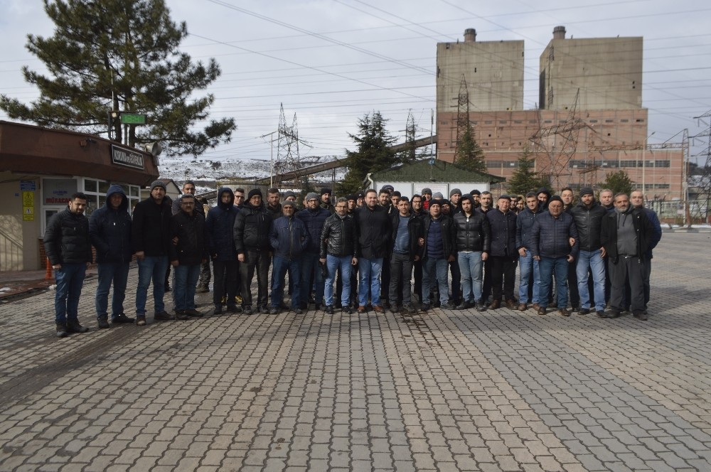 Kapatılan Tunçbilek Termik Santrali’nde 500 işçi ücretli izne çıkarıldı 