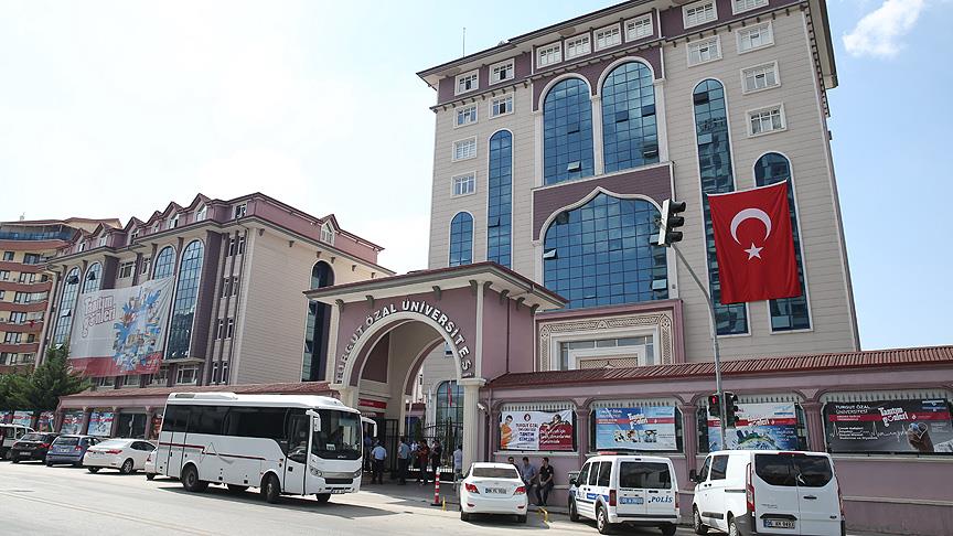 Kapatılan Turgut Özal Üniversitesi çalışanlarına FETÖ operasyonu