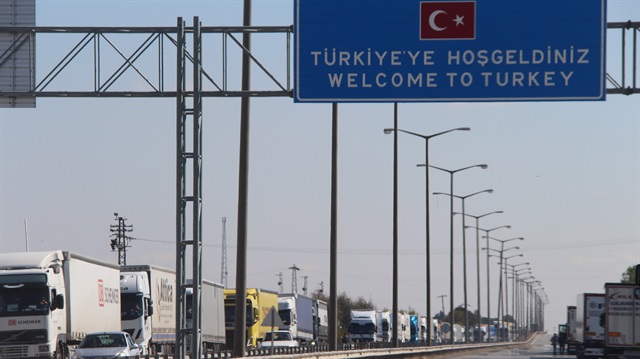 Kapıkule Sınır Kapısında 9 kilometrelik TIR kuyruğu