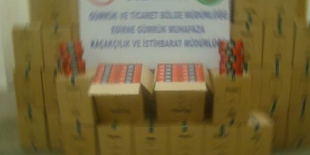 Kapıkule’de ele geçirildi! Tam 4 milyon 500 bin adet
