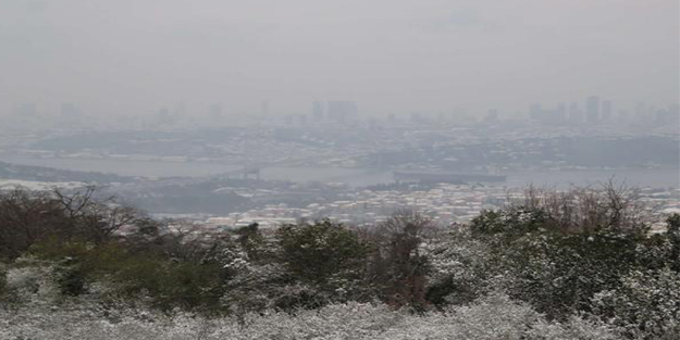 Karın güzelliği! İstanbul…