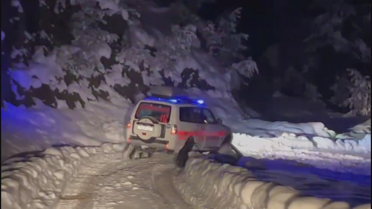 Kar engeline paletli ambulans çözümü