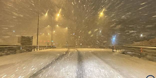 Kar İstanbul'da etkisini gösterdi