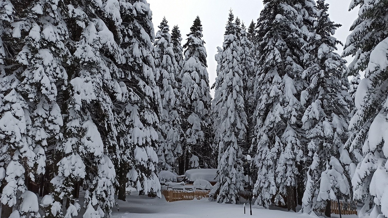 Kar kalınlığı 1 metreye yaklaşıyor!