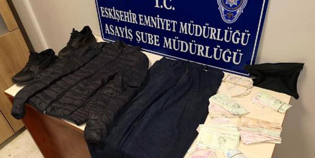 Kar maskeli ve dövmeli gasp şüphelisi, masaj salonunda yakalandı
