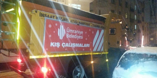 Kar Timleri canla başla iş başında
