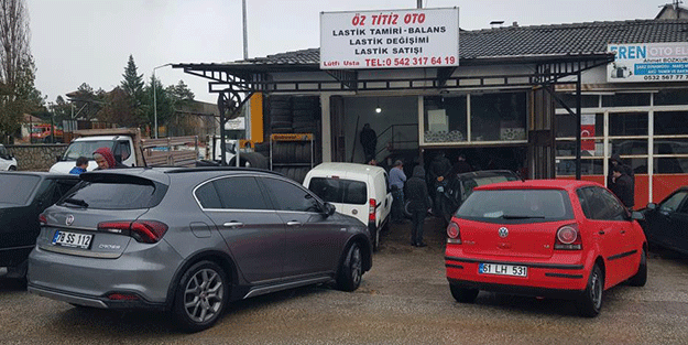 Kar yağışı bastırınca kış lastiği yoğunluğu başladı!