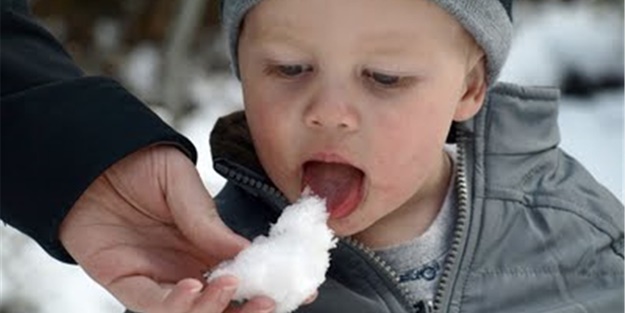 Kar yemek zararlı mı? - FOTO