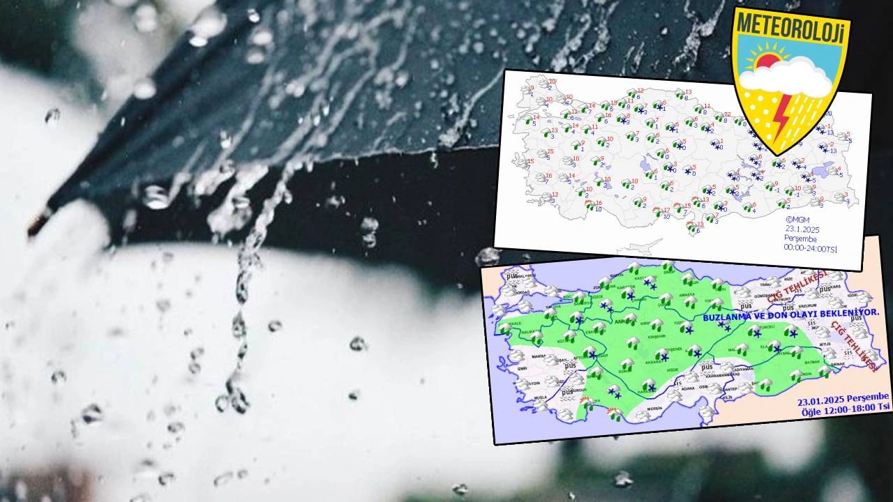 Meteoroloji'den uyarı: Kar, buz, sis, sağanak! Planlarınızı iptal edin