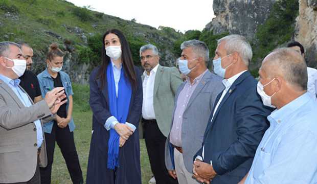 Karaaslan, Havza'da kırsal mahalleleri ziyaret etti