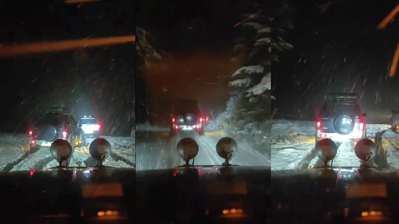 Karabük beyaza büründü