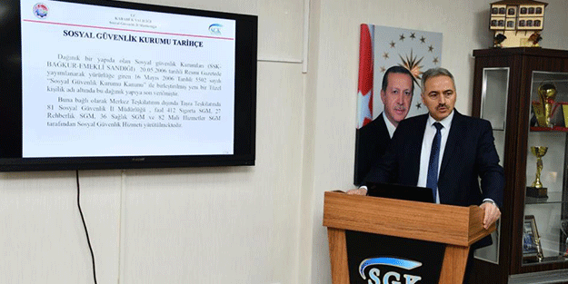 Karabük SGK Türkiye 1'incisi oldu