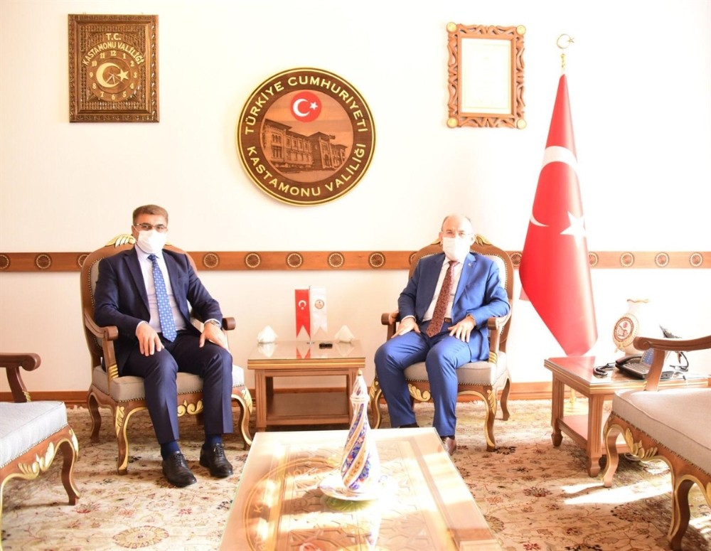 Karabük valisinden Kastamonu’da ziyaretler 