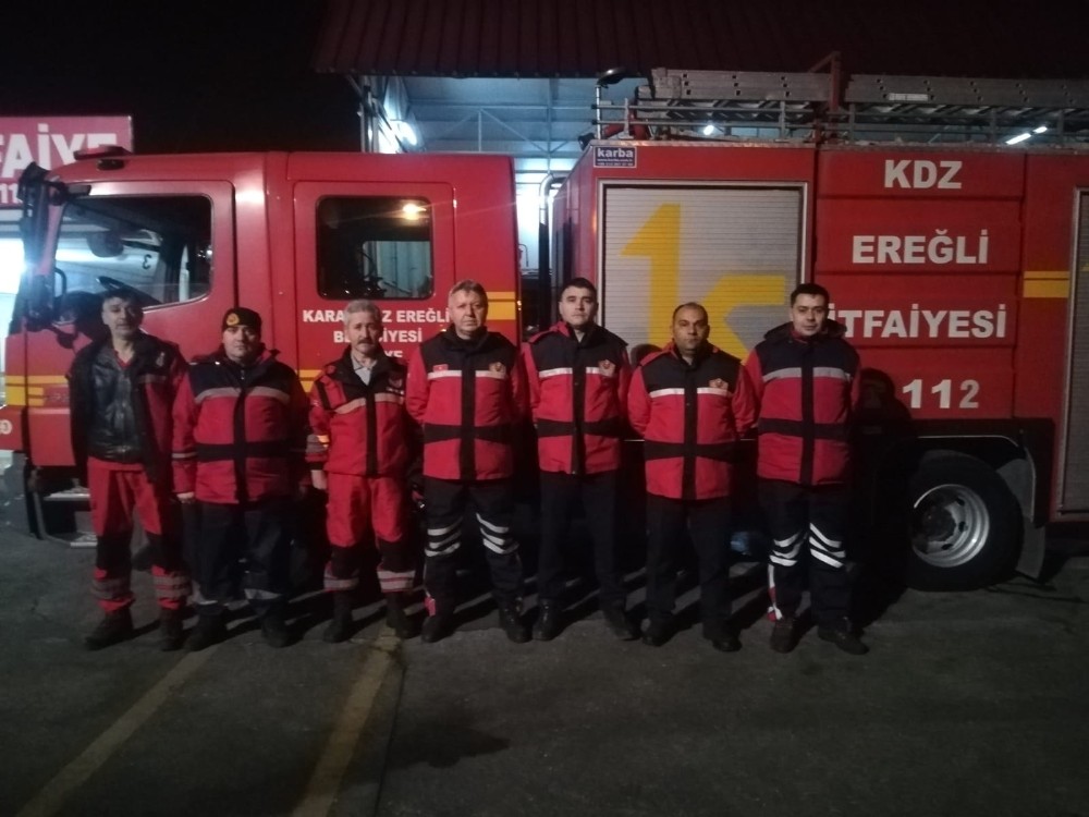 Karabük, Zonguldak ve Bartın’dan Elazığ’a 29 kişilik ekip sevk edildi 