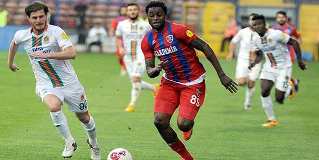 Karabükspor-Alanyaspor'u 1-0 yendi