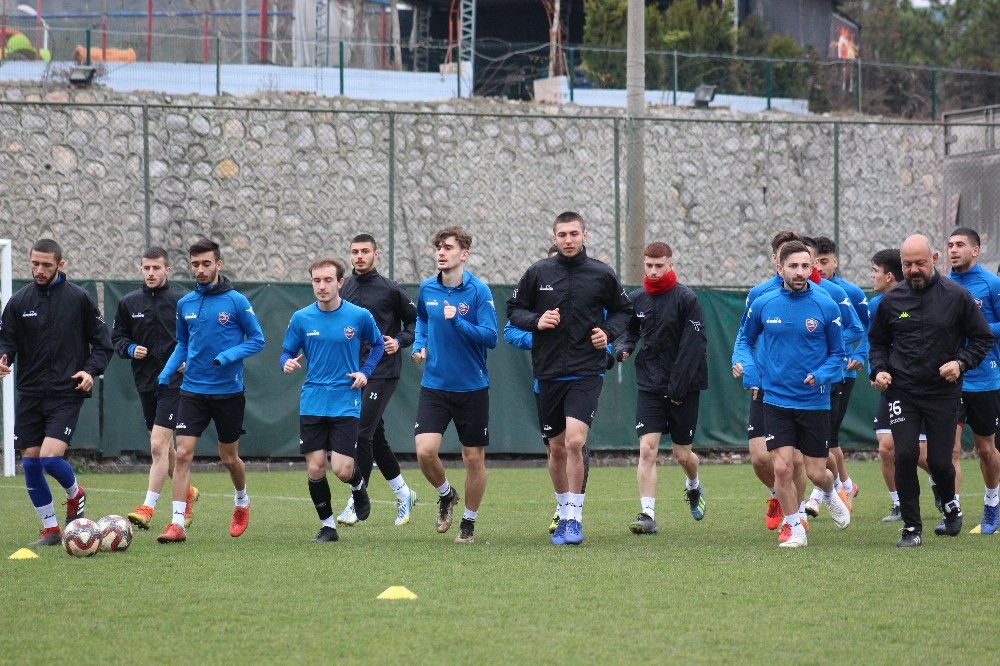 Karabükspor, Osmanlıspor maçı hazırlıklarını tamamladı 
