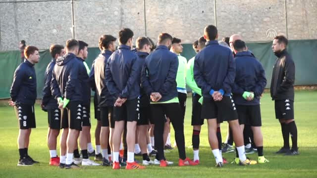 Karabükspor'da Boluspor maçı hazırlıklarını devam ettirdi
