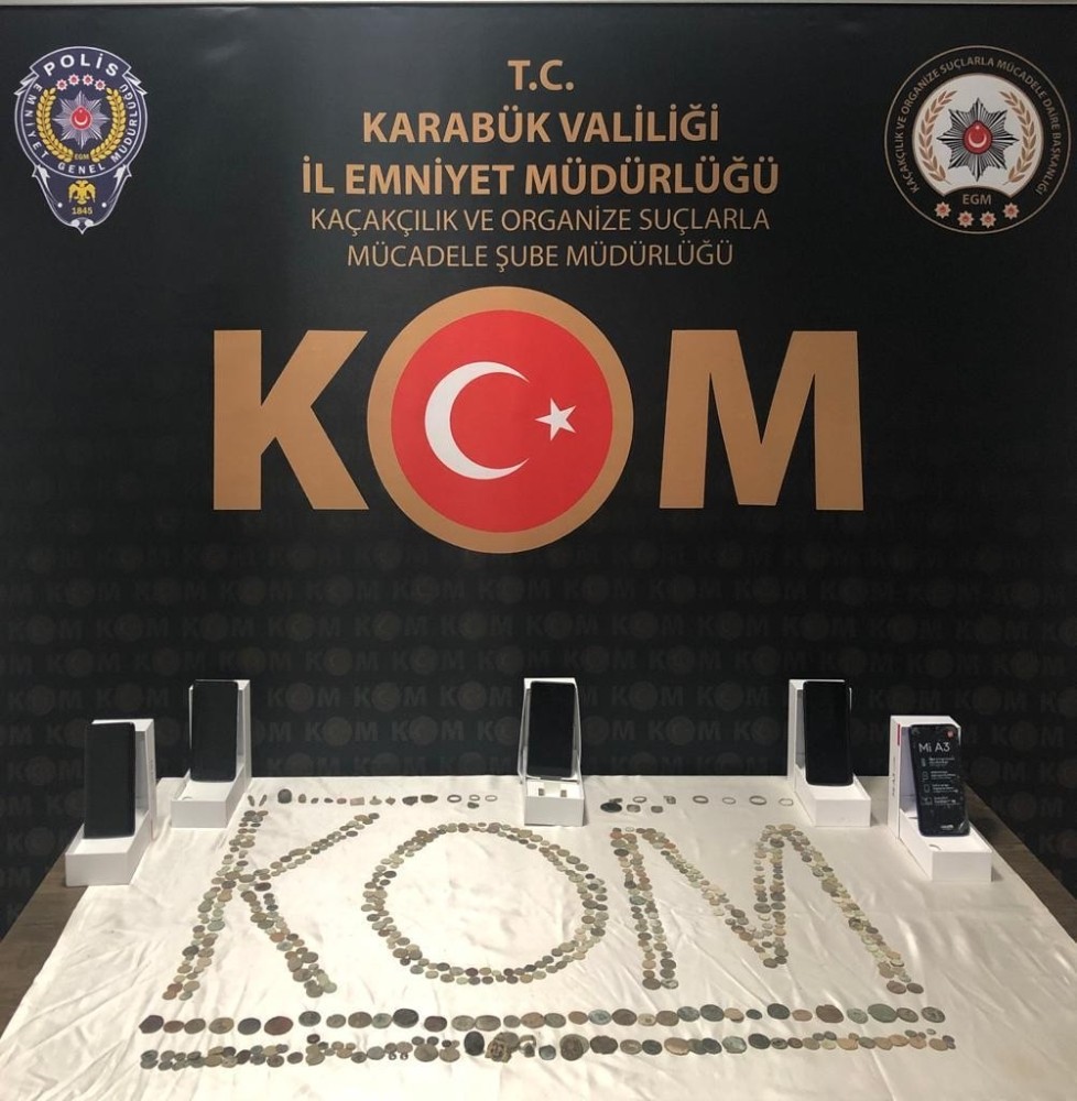 Karabük’te 558 adet tarihi eser ele geçirildi 