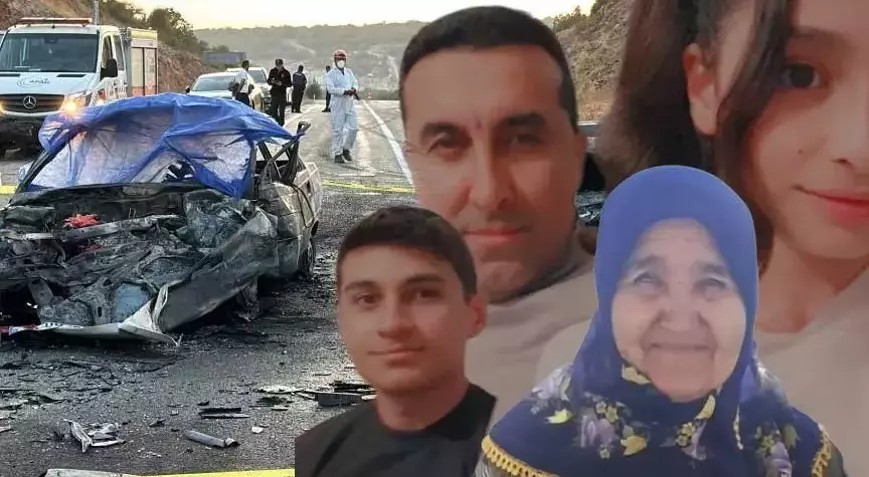Karabük’te feci kaza! Üniversite kaydı için yola çıkan aile yanarak can verdi