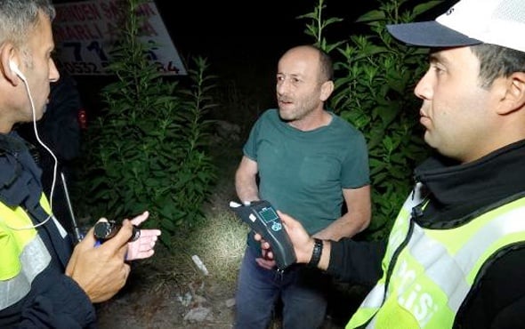 Karabük'te ikinci defa alkollü yakalan sürücü polise bakın ne dedi?