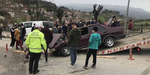 Karabük'te kaza! Yaralılar var