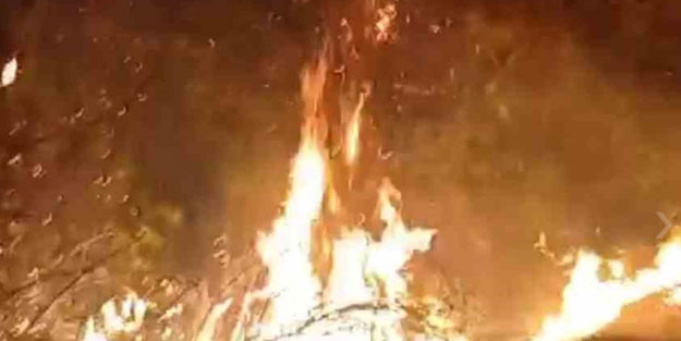 Karabük’te korkutan yangın