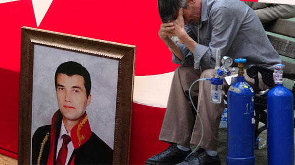 Karabük'te oksijen tüpüyle en zor görev
