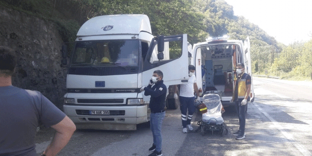 Karabük'te park halindeki tırda korkunç gerçek