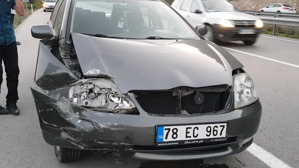 Karabük’te trafik kazası: 1 yaralı 