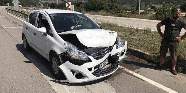 Karabük'te trafik kazası: Yaralılar var