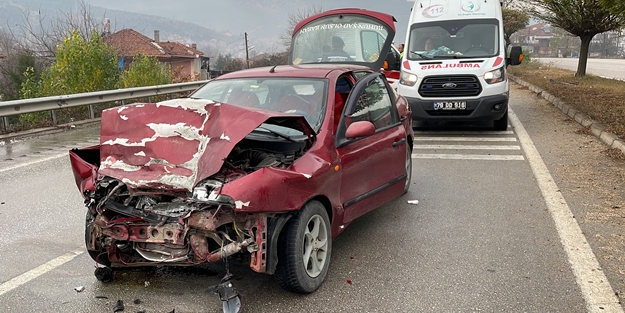 Karabük'te trafik kazası: Yaralılar var