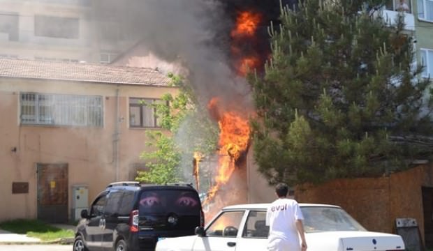 Karabük’te ürküten yangın!